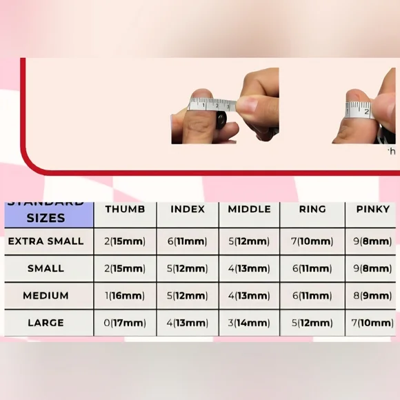 Elegant Green and White Press-On Nails - Picture 3 of 4